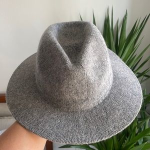 Gray Fedora Anthropologie hat